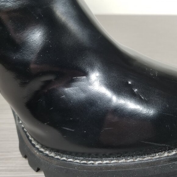 Jeffrey Campbell Cavalry Chelsea Boot, Black Leather, Women’s Size 9.5 M - Picture 12 of 12